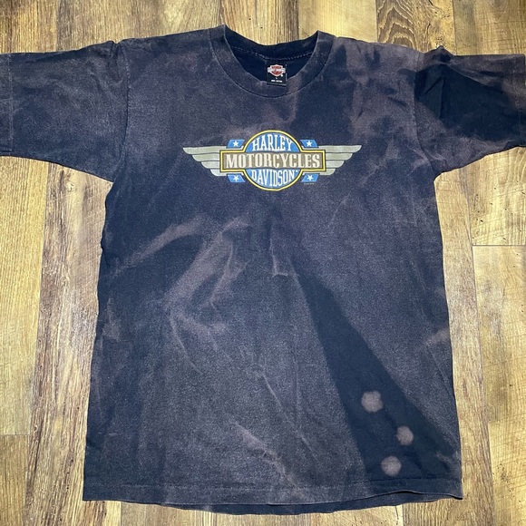 90s distressed Harley Davidson tee - Picture 2 of 10